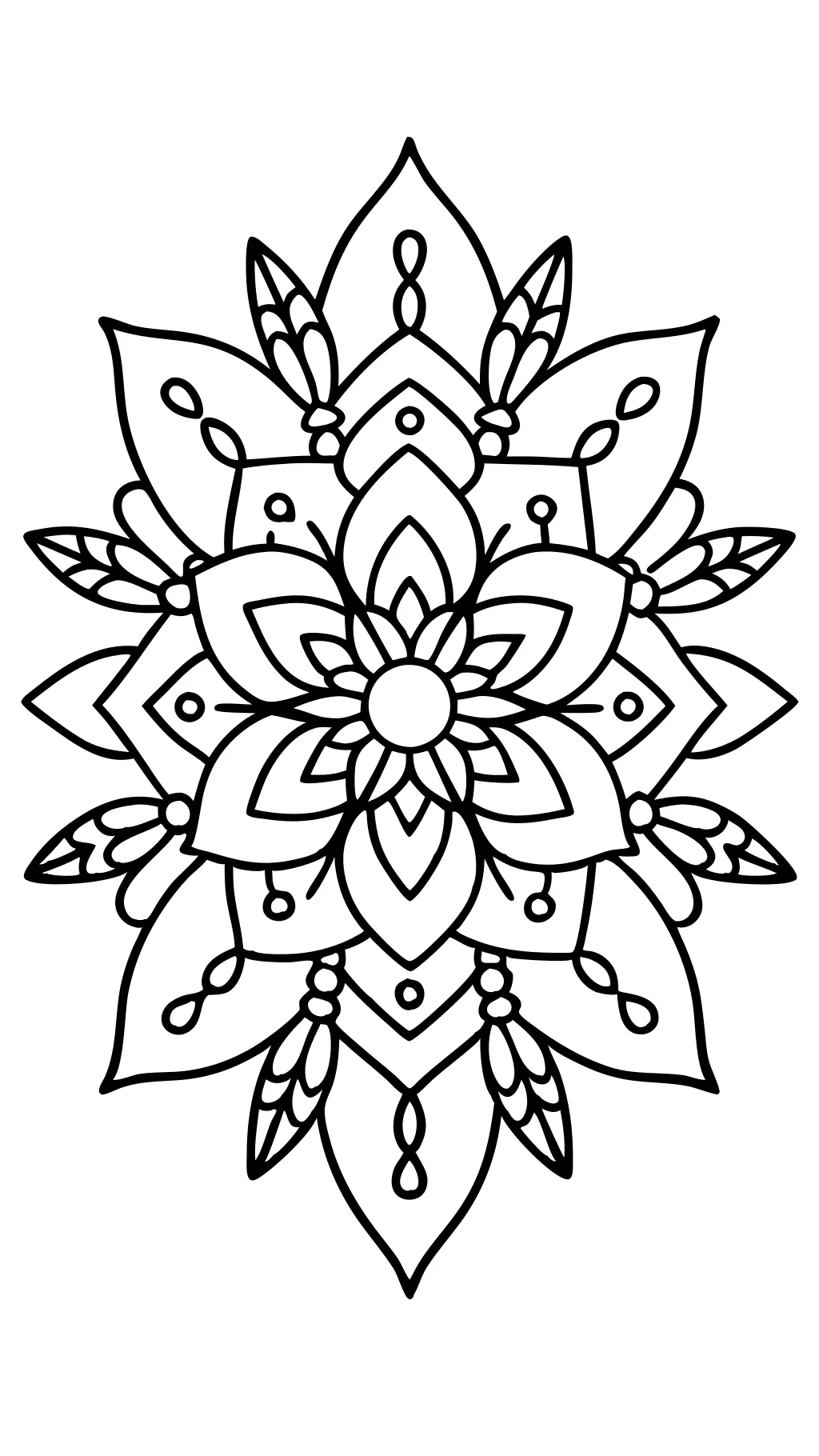 easy printable adult coloring pages